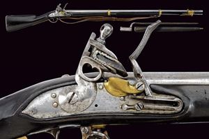 Fucile a pietra focaia da fanteria Mod. 1798/99 con baionetta