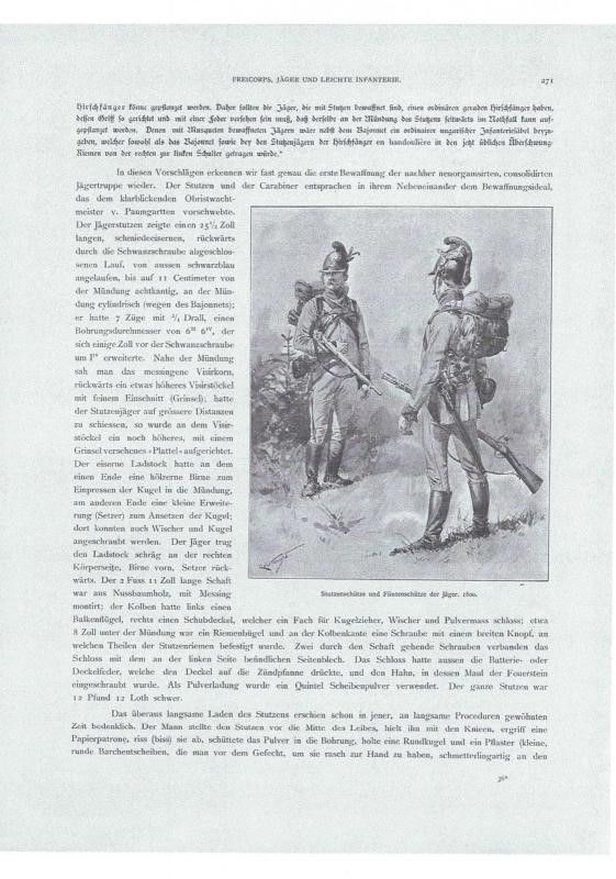 Jaegerkarabiner a pietra focaia da fanteria Mod. 1807