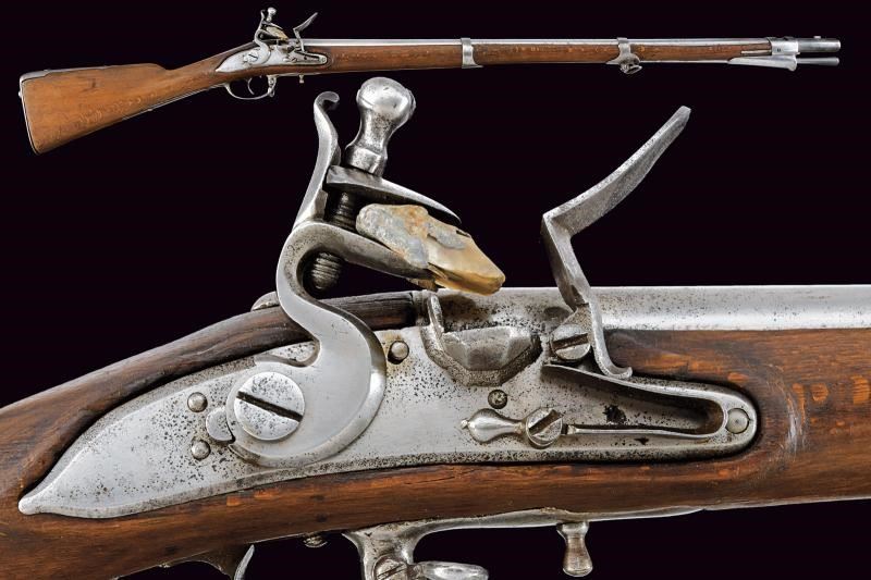 Fucile a pietra focaia da zappatori e pontieri, modello 1772