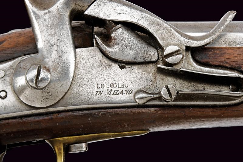 Fucile a luminello con daga, per Guardie Boschive del Lombardo-Veneto