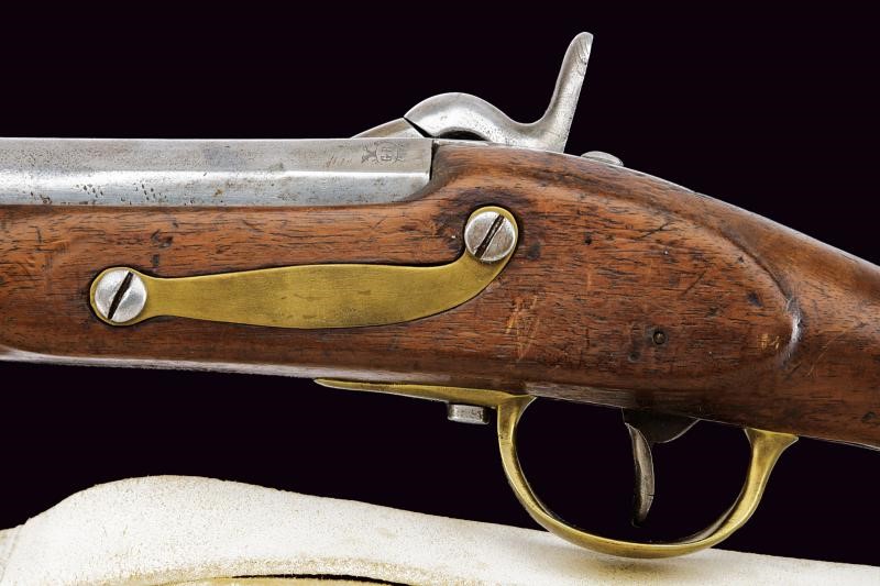 Fucile a luminello con daga, per Guardie Boschive del Lombardo-Veneto