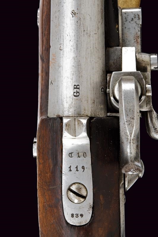 Infanteriegewehr M. 1842 sistema Augustin con baionetta