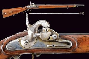 Jagerstutzen Mod. 1842 con sistema Augustin