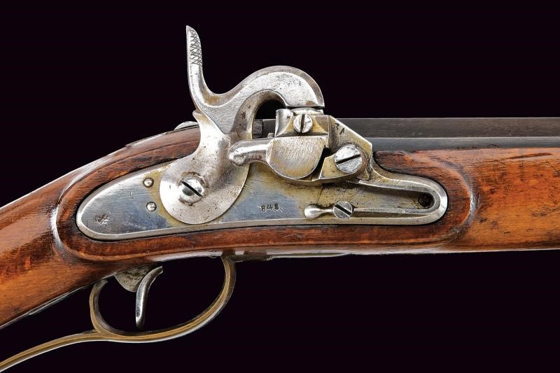 Jagerstutzen Mod. 1842 con sistema Augustin