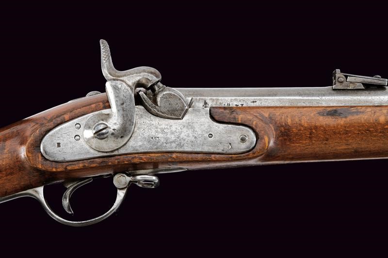 Raro fucile Lorenz da cadetto mod. 1854 con baionetta