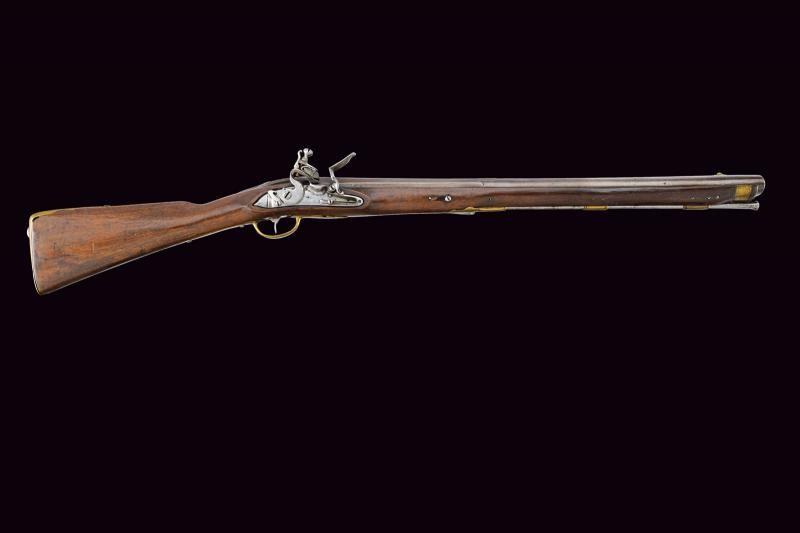 Raro trombone a pietra focaia mod. 1759 da cavalleria