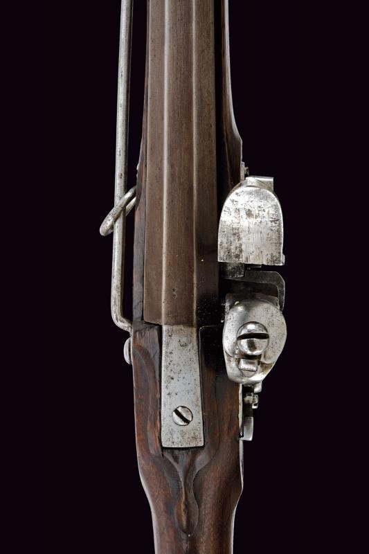 Raro trombone a pietra focaia mod. 1759 da cavalleria