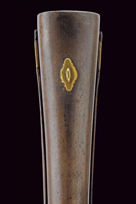 Raro trombone a pietra focaia mod. 1759 da cavalleria