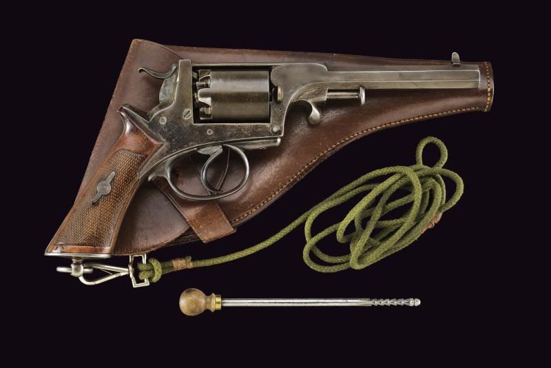 Dornrevolver a luminello sistema Scheinigg mod. 1860 da ufficiale