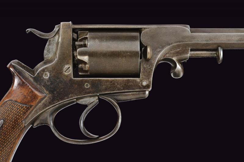 Dornrevolver a luminello sistema Scheinigg mod. 1860 da ufficiale