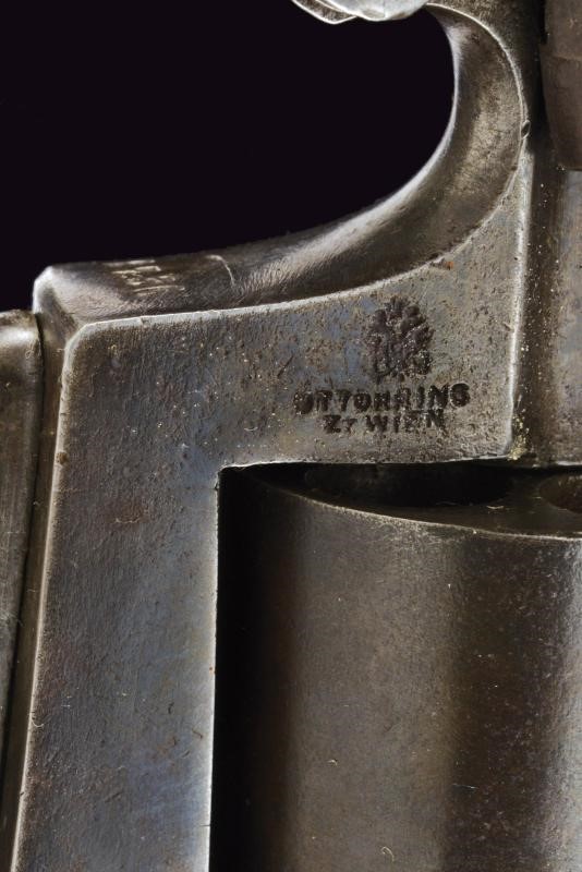 Dornrevolver a luminello sistema Scheinigg mod. 1860 da ufficiale