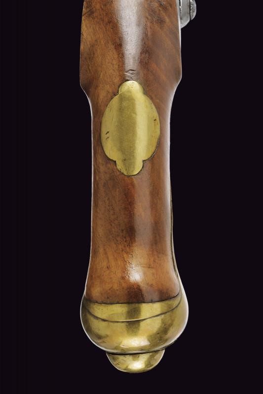 Pistola a pietra focaia, epoca 1730