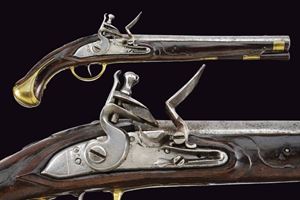 Pistola a pietra focaia da cavalleria mod. 1744