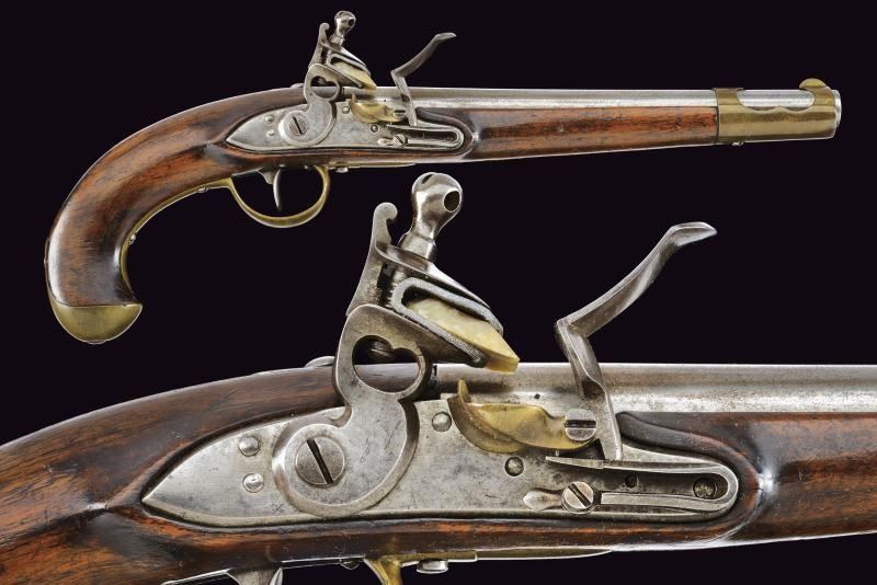 Pistola a pietra focaia da cavalleria mod. 1798