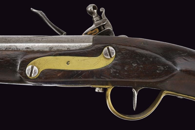 Rarissima pistola a pietra focaia da cavalleria mod. 1798