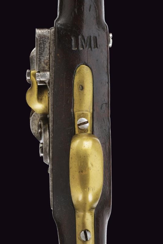 Rarissima pistola a pietra focaia da cavalleria mod. 1798