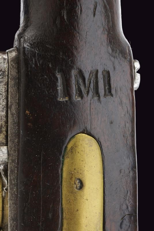 Rarissima pistola a pietra focaia da cavalleria mod. 1798