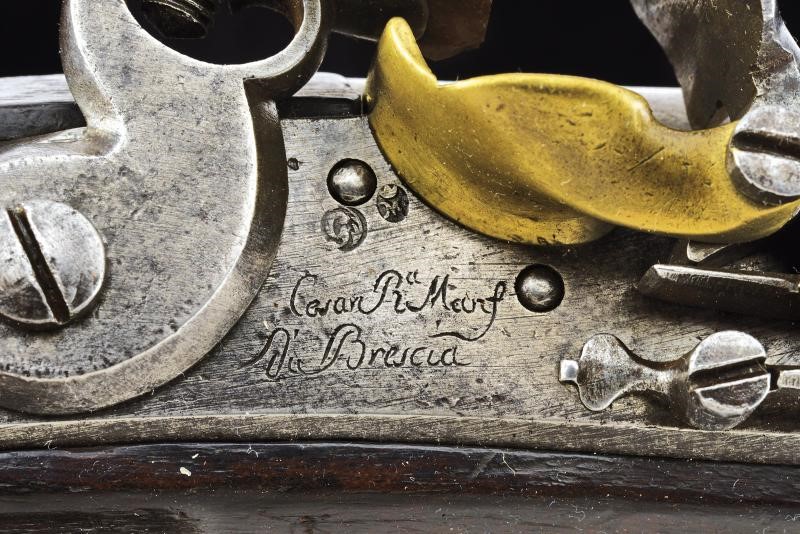 Rarissima pistola a pietra focaia da cavalleria mod. 1798