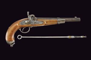 Pistola da cavalleria a luminello Lorenz Mod. 1862