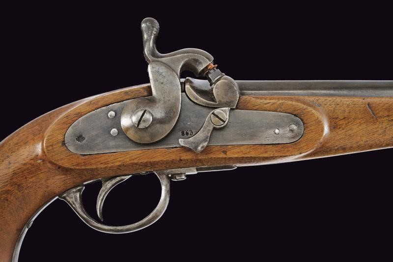 Pistola da cavalleria a luminello Lorenz Mod. 1862