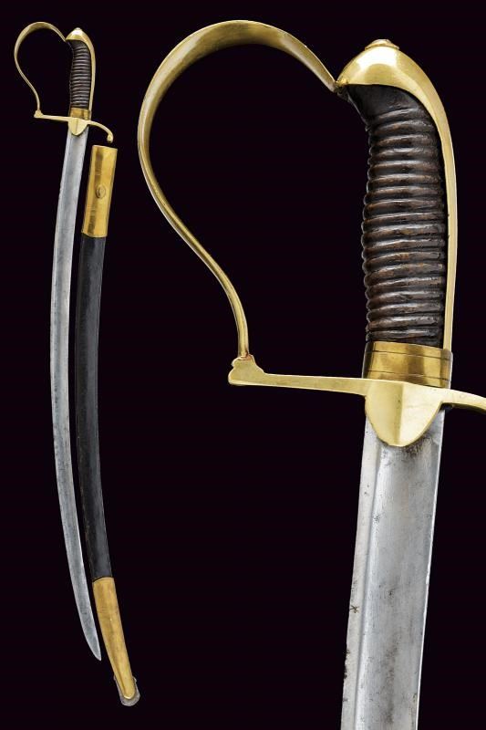 Sciabola da ufficiale della guardia cittadina mod. 1837