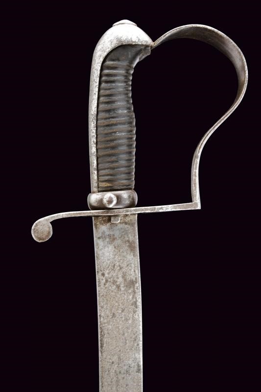 Sciabola da fanteria mod. 1836 e baionetta a ghiera per fucile mod. 1799