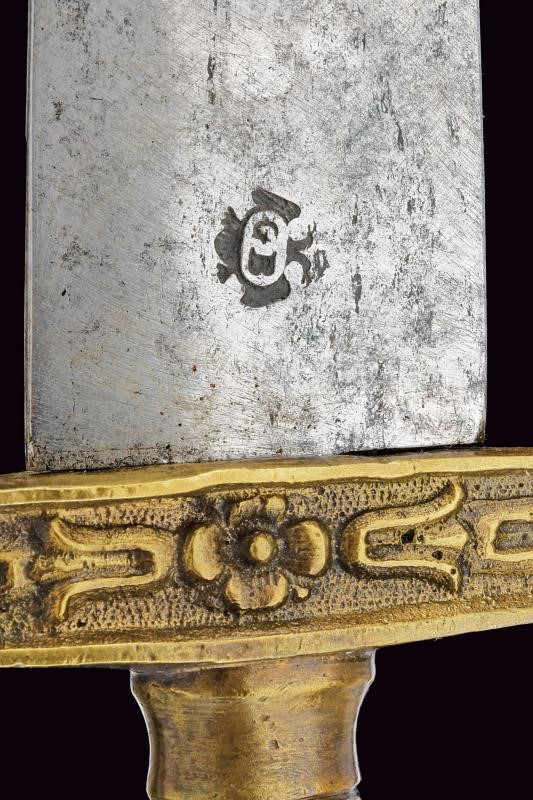 Daga per Guardie Boschive, Regno Lombardo-Veneto, lunghezza 62.5 cm