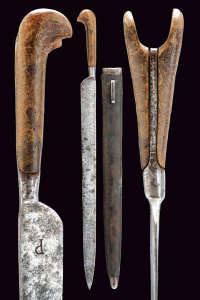 Yatagan Handshar per 'Dalmatiner Landesschuetzen', Austria, mod. 1869