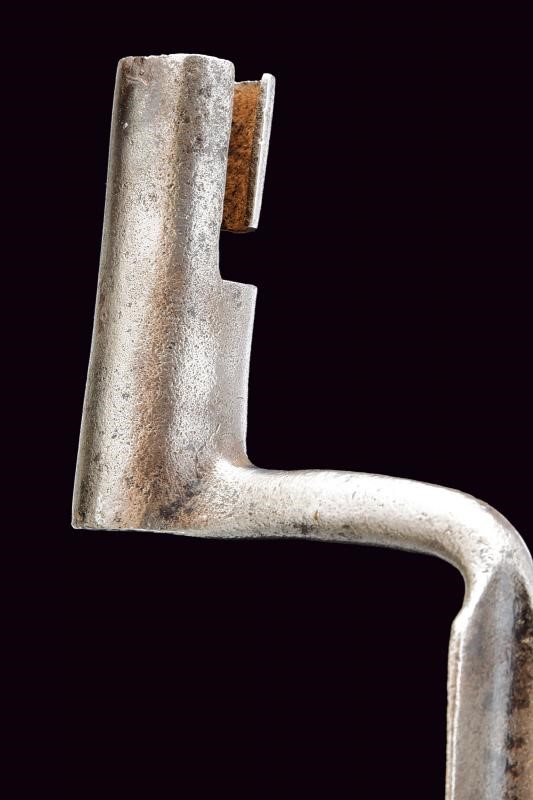 Baionetta a manicotto per fucile di fanteria mod. 1748, Austria