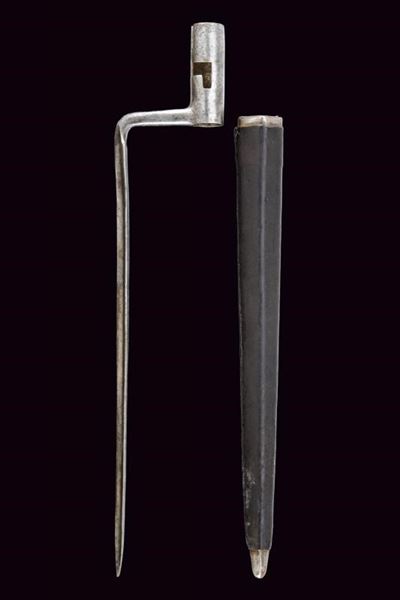 Baionetta a manicotto per Dragonerkarabiner mod. 1770, fucile "Tschaikisten", Austria