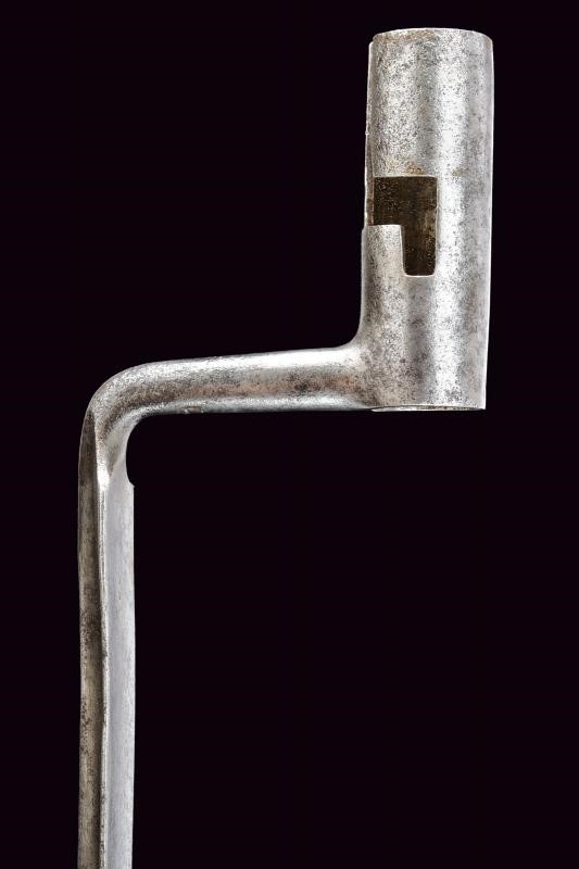 Baionetta a manicotto per Dragonerkarabiner mod. 1770, fucile "Tschaikisten", Austria
