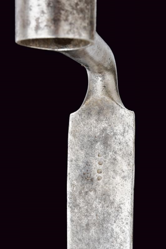 Baionetta a manicotto per Dragonerkarabiner mod. 1770, fucile "Tschaikisten", Austria