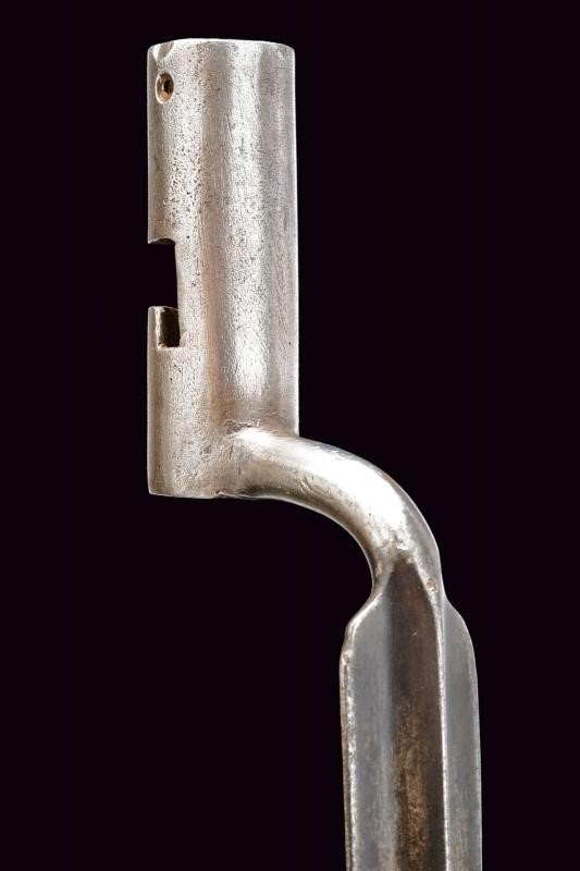 Baionetta a manicotto per fucile 1768/74 'Tschaikisten', Austria, lunghezza 45 cm