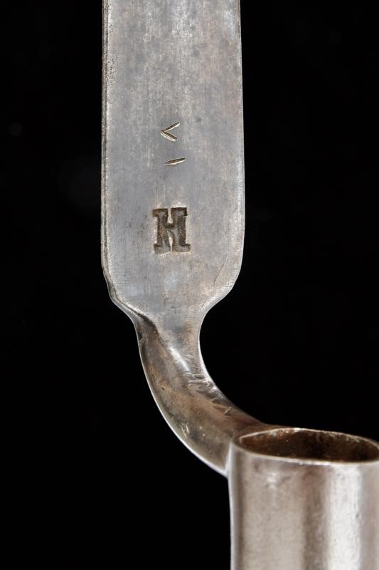 Baionetta a manicotto per fucile 1768/74 'Tschaikisten', Austria, lunghezza 45 cm