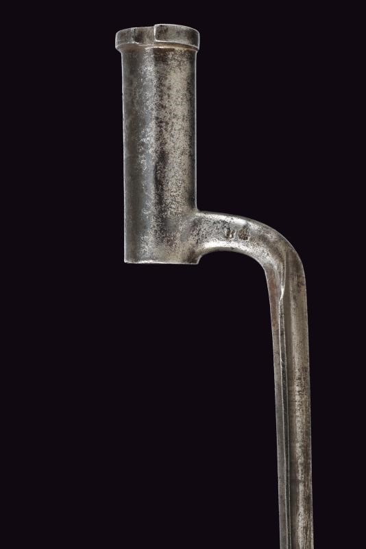Baionetta a manicotto per fucile di fanteria mod. 1799, ferro, Austria