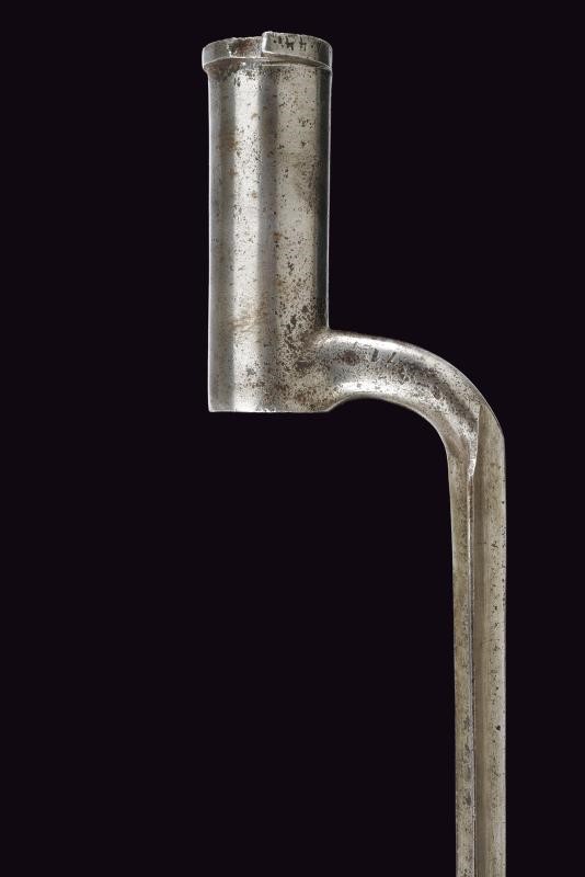 Baionetta a manicotto mod. 1799 per fucile di fanteria, Austria