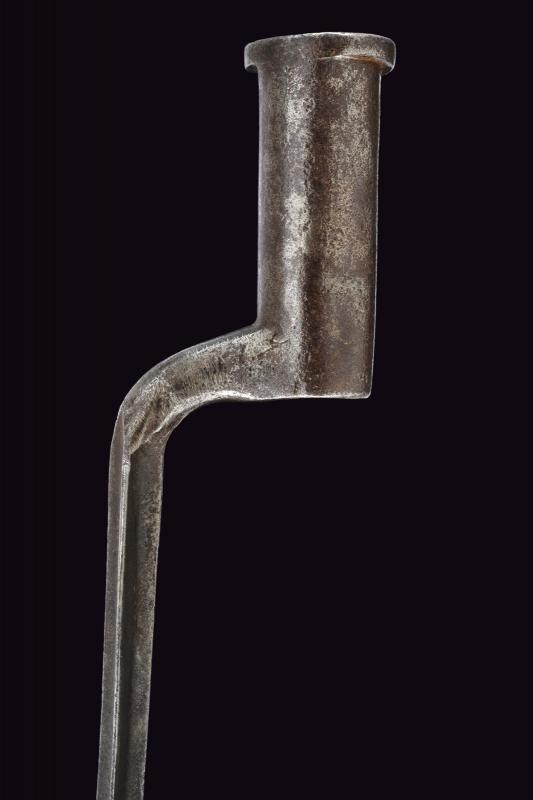 Baionetta a manicotto mod. 1799 per fucile di fanteria, Austria