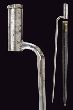 Baionetta a manicotto mod. 1799 per Jaegerkarabiner M.1843