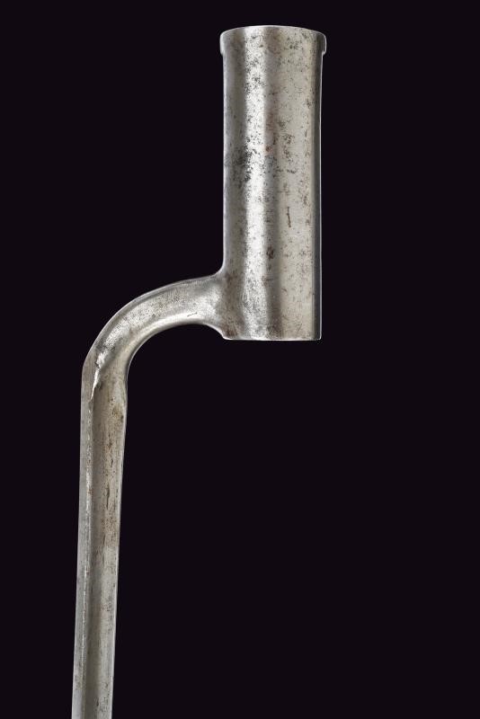 Baionetta a manicotto mod. 1799, ferro e cuoio, Austria