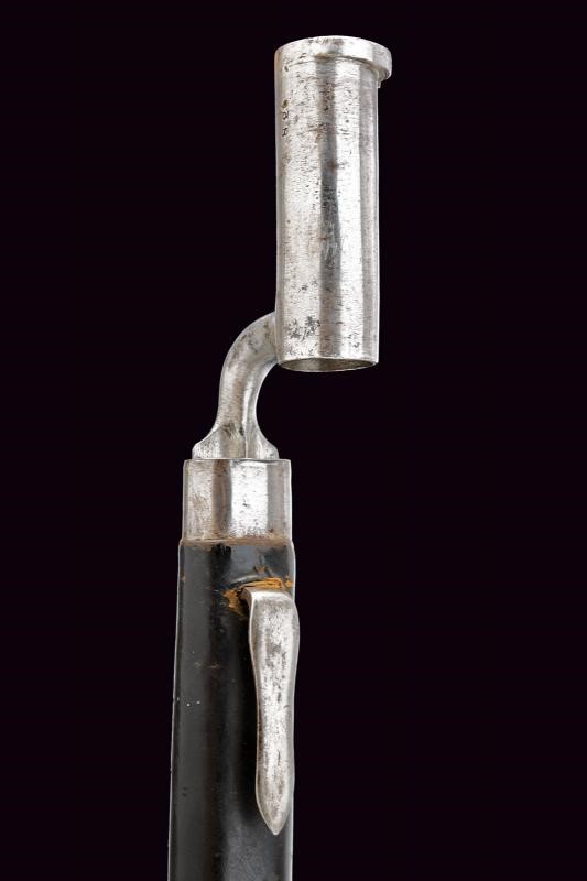 Baionetta a manicotto per fucile di fanteria, Modello 1828, Austria