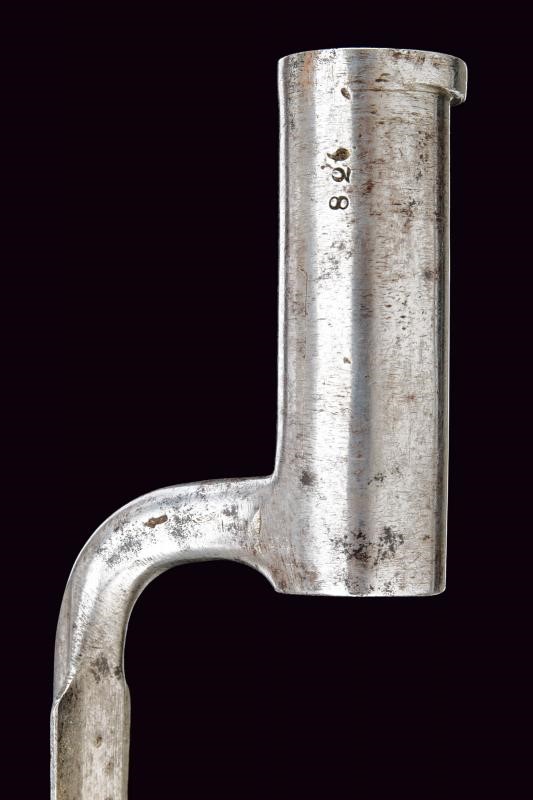 Baionetta a manicotto per fucile di fanteria, Modello 1828, Austria