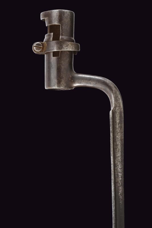Baionetta a ghiera per fucile delle Guardie Boschive, Austria, lunghezza 55.9 cm