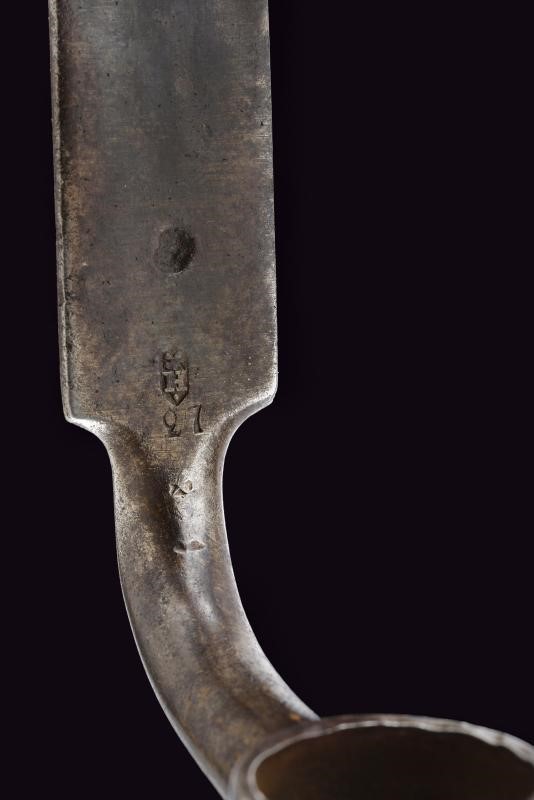 Baionetta a ghiera per fucile delle Guardie Boschive, Austria, lunghezza 55.9 cm