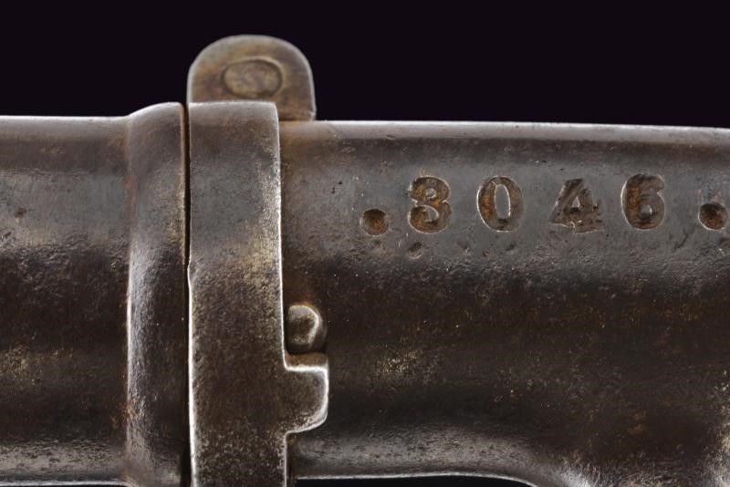 Baionetta a ghiera per fucile delle Guardie Boschive, Austria, lunghezza 55.9 cm