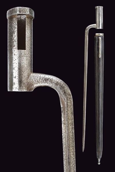 Baionetta a manicotto, modello 1838, Austria