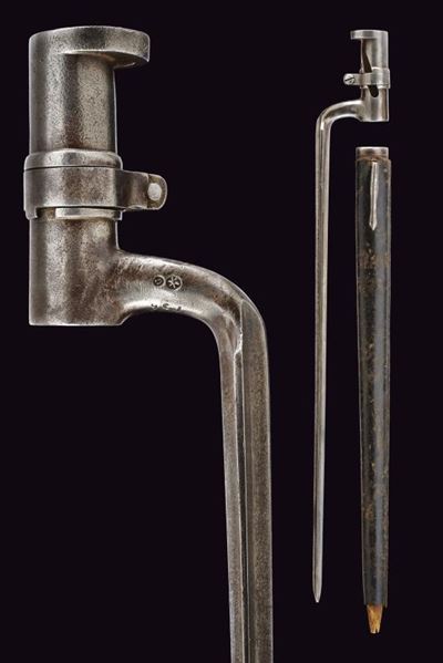 Baionetta a ghiera per fucile Lorenz da cadetto mod. 1854, Austria