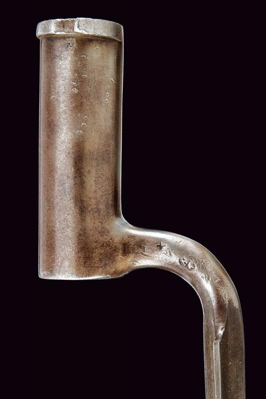 Baionetta a manicotto per fucile Gendarmeria del Lombardo-Veneto, Modello 1846, tecnica austriaca...