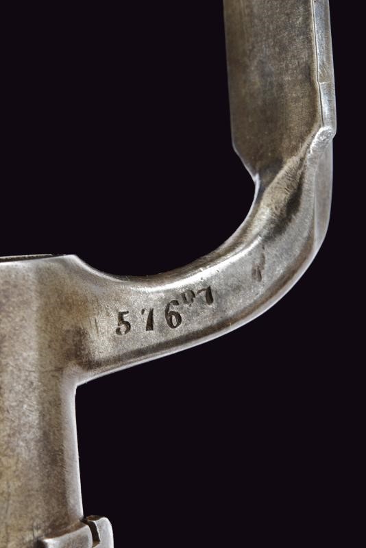 Baionetta a ghiera per fucile di gendarmeria, Modello 1850, Austria