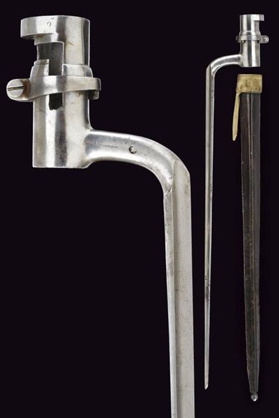 Baionetta a ghiera per Wachkorpsgewehr mod. 1852, Austria, lunghezza 53.5 cm