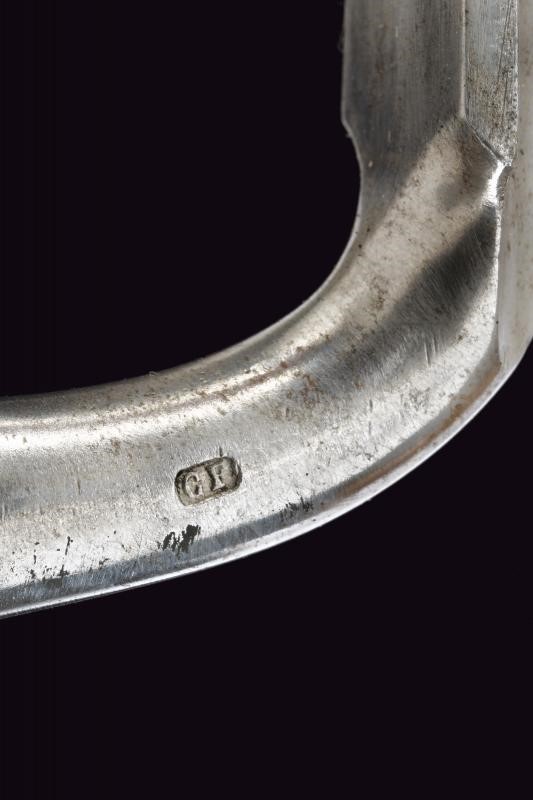 Baionetta a ghiera per Wachkorpsgewehr mod. 1852, Austria, lunghezza 53.5 cm